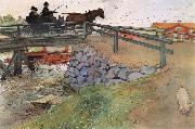 Carl Larsson The Bridge USA oil painting artist